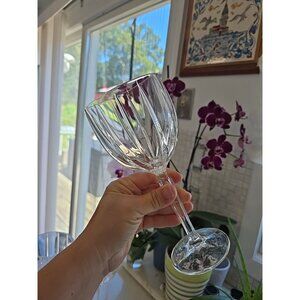 Waterford Marquis Omega Heavy Crystal Wine Glass 7.75" Water Goblet Gorgeous